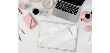 Sous-mains bloc papier Jolie 'Glittery Joy', A3