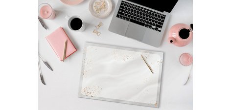 Sous-mains bloc papier Jolie 'Glittery Joy', A3