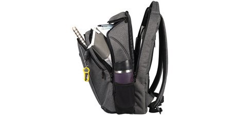 Sac à dos pour ordinateur portable College, gris