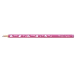 FABER-CASTELL Crayon de papier Licorne, HB, rose