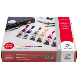 ROYAL TALENS Van Gogh Kit d'acrylique XL, 12 x 40 ml