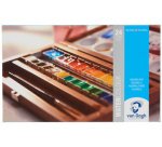 ROYAL TALENS Coffret en bois aquarelle Van Gogh, set de 24