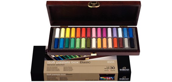 ROYAL TALENS REMBRANDT Mallette de craies pastel tendres