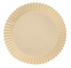 Papier sulfurisé prédécoupé, diamètre 230 mm, marron