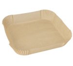 Papier sulfurisé prédécoupé, 160x160x45 mm, marron