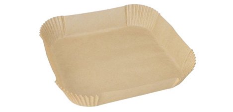 Papier sulfurisé prédécoupé, 230x230x45 mm, marron