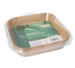 Papier sulfurisé prédécoupé, 160x160x45 mm, marron