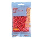 Hama Perles à repasser midi, sachet, rouge moyen