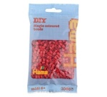 Hama Perles à repasser midi, sachet, rouge moyen