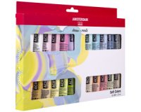 ROYAL TALENS Peinture acrylique AMSTERDAM Couleurs douces