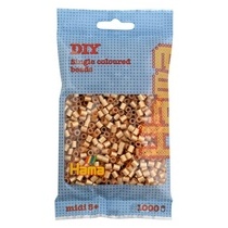 Hama Perles à repasser midi, sachet, nacre