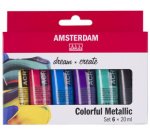 ROYAL TALENS Peinture acrylique AMSTERDAM Colorful Metallic