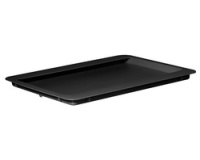 Couvercle AVEDORE, pour poubelle de 20 L, noir