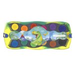 FABER-CASTELL Boîte de peinture CONNECTOR Dino, 12 couleurs