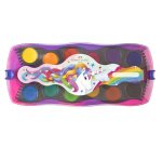 FABER-CASTELL Boîte de peinture CONNECTOR Licorne, 12 coul.
