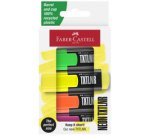 FABER-CASTELL Mini-markeerstift TXTLNR, kartonnen etui van 4