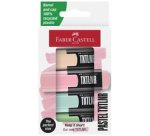 FABER-CASTELL Mini-surligneur TXTLNR Pastel, étui de 4