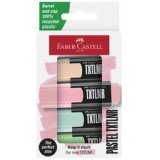 FABER-CASTELL Mini-surligneur TXTLNR Pastel, étui de 8