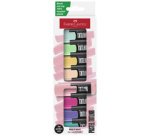 FABER-CASTELL Mini-surligneur TXTLNR Pastel, étui de 4