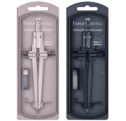 FABER-CASTELL snel instelbare passer STREAM 2025, geassorteerd