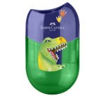 FABER-CASTELL Taille-crayon 2 trous 'Licorne', rose/violet