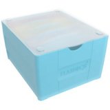 Boîte à fiches 'Flashbox' Starterpack, bleu pastel