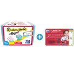 Boîte à fiches 'Flashbox' Starterpack, bleu pastel