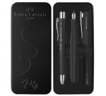 FABER-CASTELL Set de stylos POLY BALL/PEN, noir