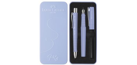 FABER-CASTELL Set de stylos POLY BALL/PEN, pale iris