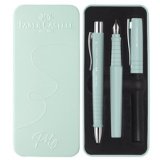 FABER-CASTELL Set de stylos POLY BALL/PEN, caribic blue