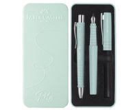 FABER-CASTELL Set de stylos POLY BALL/PEN, caribic blue