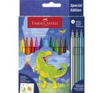 FABER-CASTELL Dino Marker, cardboard case 18+6