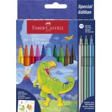 FABER-CASTELL Feutre Dino, étui en carton 18+6