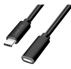 Rallonge USB 2.0, 1 m, noir