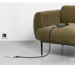 Rallonge USB 3.2 Gen1, boîtier alu, 2 m, noir/gris