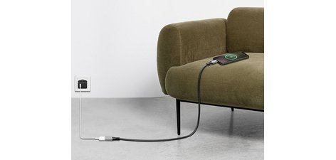 Rallonge USB 3.2 Gen1, boîtier alu, 2 m, noir/gris