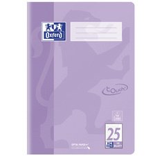 Cahier Touch pastel, A4, linéature 27, corail