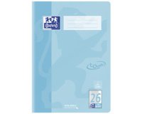 Cahier Touch pastel, A4, linéature 26, bleu