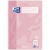 Cahier Touch pastel, A4, linéature 27, corail