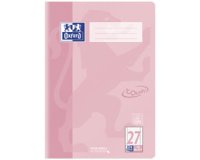 Cahier Touch pastel, A4, linéature 27, corail