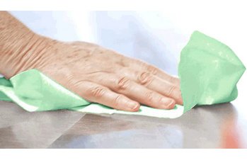 TORK Rouleau nettoyant multi-usage, 55 m, épais, vert