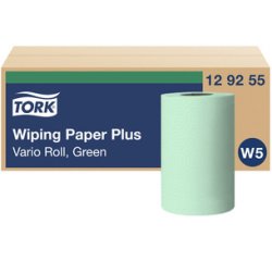 TORK Rouleau nettoyant multi-usage, 55 m, épais, vert