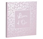 Livre d'or 140 pages tranche argent AutentiK