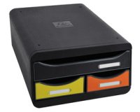 Module de classement Small-Box 3 tiroirs Iderama - Arlequin