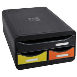 Module de classement SMALL-BOX, noir/arlequin