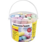 Craie de trottoir pailletée, seau de 20