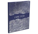 Livre d'or 100 pages tranche argent Japan