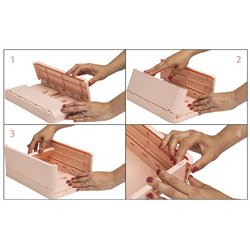 Boîte pliable The Smart Case mini Skandi - Nude