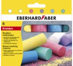 Craie de trottoir, étui en carton de 6