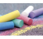 Craie de trottoir, étui en carton de 6